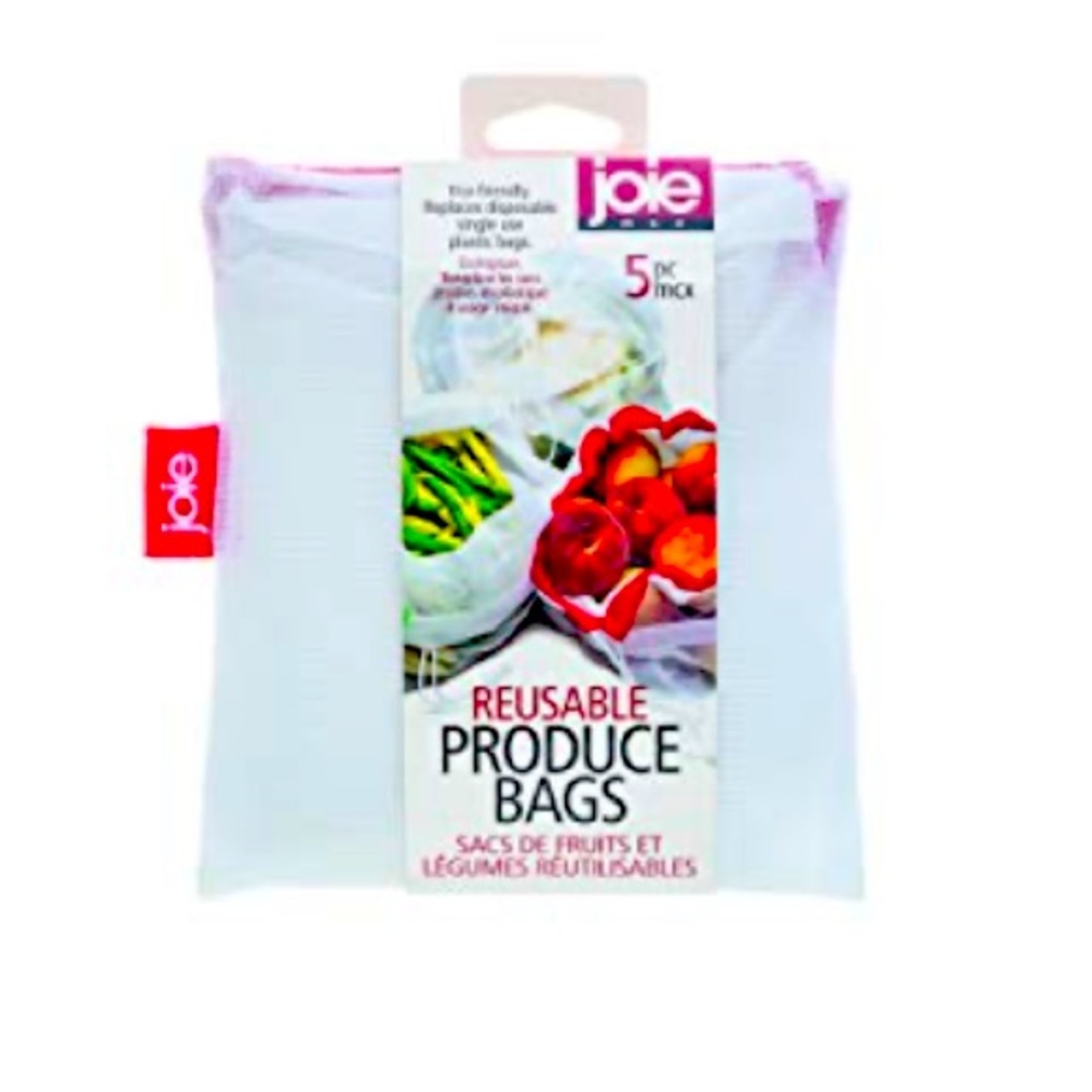 🍎🥬Joie Produce Reusable Mesh Bags (5)